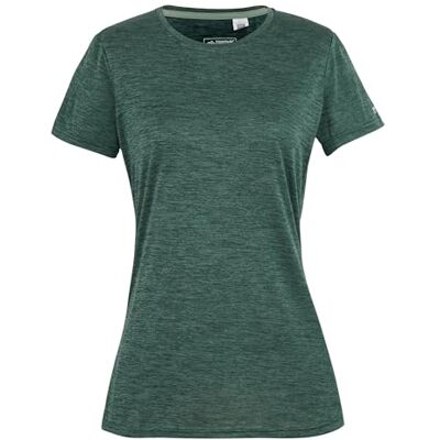 Regatta Dam Fingal Edition Marl T-Shirt Baslager Snabbtorkande Sport Topp Gran Grön Regatta Dam Fingal Edition Marl T-Shirt Baslager Snabbtorkande Sport Topp Gran Grön