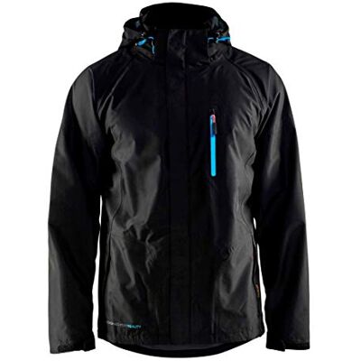 Blåkläder 486619469900L stor regnjacka – svart Blåkläder 486619469900L stor regnjacka – svart