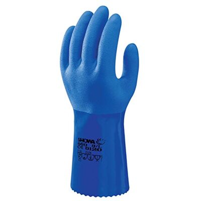 SHOWA 660 Vattentäta oljebeständiga Gauntlets 11/Extra Large 1 par SHOWA 660 Vattentäta oljebeständiga Gauntlets 11/Extra Large 1 par