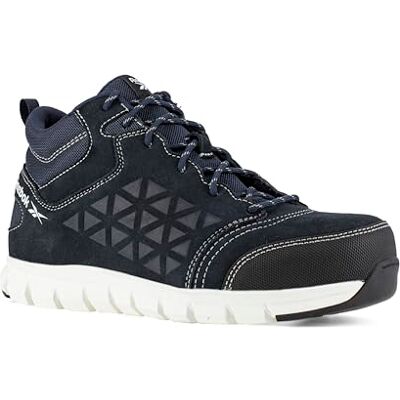 Reebok WORK IB1035 S3 Excel ljus aluminium tå atletisk PR-arbete vandrare, vattentät, blå/vit, 45, Blå/vit, 1 Reebok WORK IB1035 S3 Excel ljus aluminium tå atletisk PR-arbete vandrare, vattentät, blå/vit, 45, Blå/vit, 1