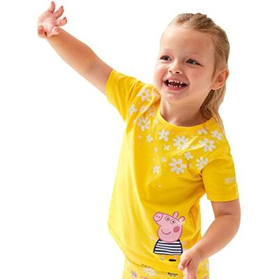 Regatta Peppa T-shirt, Gulmajs, 4 År Regatta Peppa T-shirt, Gulmajs, 4 År