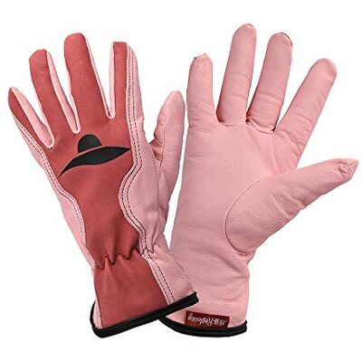 ROSTAING MISS-IT07 trädgårdshandskar komfort och fingerfärdighet läder anti-fläckrosa fröken storlek 07, 7 ROSTAING MISS-IT07 trädgårdshandskar komfort och fingerfärdighet läder anti-fläckrosa fröken storlek 07, 7