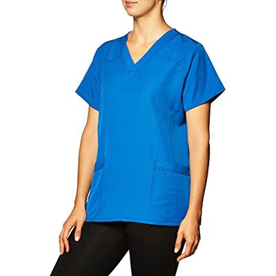WonderWink kvinnors fyra stretch sportig v-ringad skrubbskiva, 8XL, Kunglig, 1 WonderWink kvinnors fyra stretch sportig v-ringad skrubbskiva, 8XL, Kunglig, 1