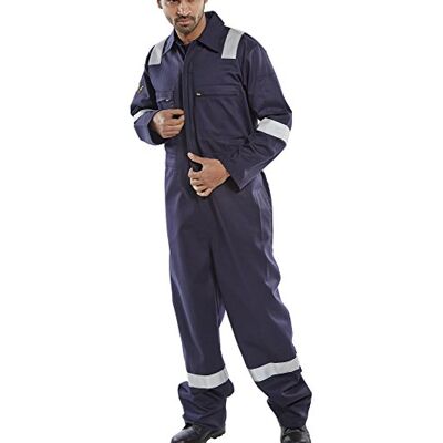 Beeswift FR BURGAN BOILERSUIT ANTI-STATISK, 38, marinblå, 1 Beeswift FR BURGAN BOILERSUIT ANTI-STATISK, 38, marinblå, 1
