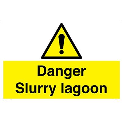 Viking Fara slurry lagunskylt – 600 x 400 mm – A2L Viking Fara slurry lagunskylt – 600 x 400 mm – A2L