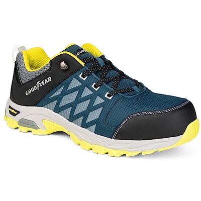 Goodyear Herr S1p SRA HRO metallfria arbetssäkerhetsskor, Bensin gul, 39.5 EU Goodyear Herr S1p SRA HRO metallfria arbetssäkerhetsskor, Bensin gul, 39.5 EU