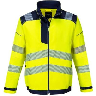 Portwest T500YERL Vision Hi-Vis arbetsjacka, stor, gul Portwest T500YERL Vision Hi-Vis arbetsjacka, stor, gul