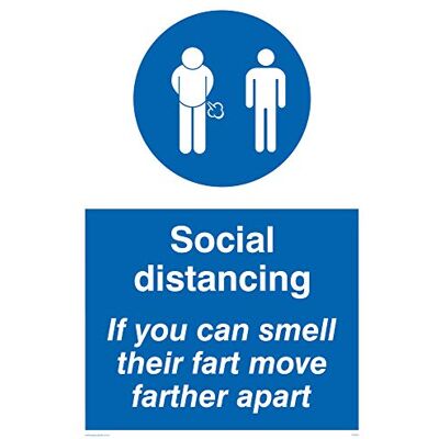Viking Socialt distansering If you can lukta their fart move längre isär, skylt vinyl/klistermärke Viking Socialt distansering If you can lukta their fart move längre isär, skylt vinyl/klistermärke