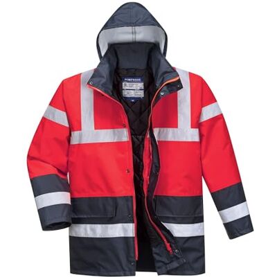 Portwest Hi-Vis-kontrast trafikjacka, 1 st, stor, gul, S466RNRL Portwest Hi-Vis-kontrast trafikjacka, 1 st, stor, gul, S466RNRL