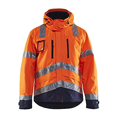 Blåkläder Blaklader 483719775349XS funktionsjacka, High Vis Orange/Grön, storlek XS Blåkläder Blaklader 483719775349XS funktionsjacka, High Vis Orange/Grön, storlek XS