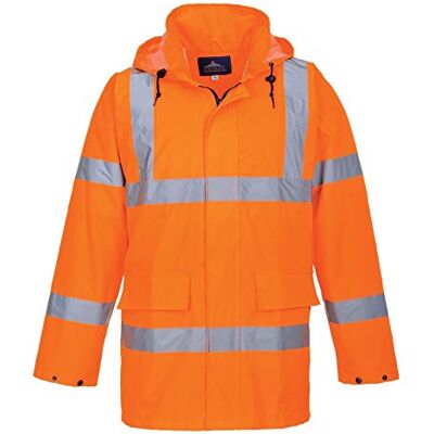 Portwest S160 Hi-Vis Lite Traffic Jacka, Regelbunden, Orange, Storlek M Portwest S160 Hi-Vis Lite Traffic Jacka, Regelbunden, Orange, Storlek M