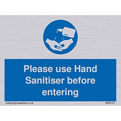 Viking Använd handsanitiser innan du går in Viking Använd handsanitiser innan du går in