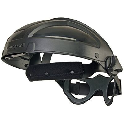 Honeywell Turboshield huvudbonad med spärr, svart standard, mörkgrått skalmaterial, ABS pannskydd, dielektriskt, lätt att svänga, andas, 1031740 (1 st) Honeywell Turboshield huvudbonad med spärr, svart standard, mörkgrått skalmaterial, ABS pannskydd, dielektriskt, lätt att svänga, andas, 1031740 (1 st)