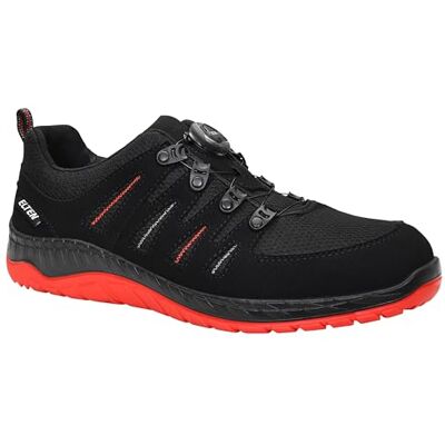 ELTEN unisex vuxen säkerhetsskor Maddox Boa Black-red Low Esd S3säkerhetskängor ELTEN unisex vuxen säkerhetsskor Maddox Boa Black-red Low Esd S3säkerhetskängor