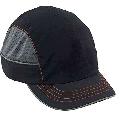 Ergodyne Skyddande keps, baseballhattstil, bekvämt huvudskydd, kort skärm, extra stor Skullerz 8950XL Ergodyne Skyddande keps, baseballhattstil, bekvämt huvudskydd, kort skärm, extra stor Skullerz 8950XL