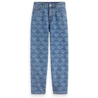 Scotch & Soda The Tide arbetskläder jeans med lång inseam, Monogram 418, 31W / 30L Scotch & Soda The Tide arbetskläder jeans med lång inseam, Monogram 418, 31W / 30L