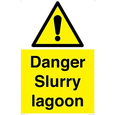 Viking Fara slurry lagunskylt – 400 x 600 mm – A2P Viking Fara slurry lagunskylt – 400 x 600 mm – A2P