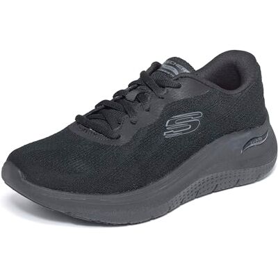 Skechers dam Arch FIT 2.0 SR THUANA sjukvård professionell sko, svart, 6 UK Skechers dam Arch FIT 2.0 SR THUANA sjukvård professionell sko, svart, 6 UK
