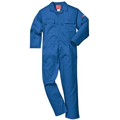 Portwest BIZ1 Bizweld Flamma Resistent Övergripande, Regelbunden, Storlek XL, Royalblå Portwest BIZ1 Bizweld Flamma Resistent Övergripande, Regelbunden, Storlek XL, Royalblå