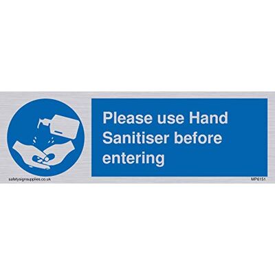 Viking Använd handsanitiser innan du går in Viking Använd handsanitiser innan du går in