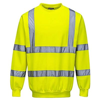 Portwest B303 – varningsskyddssweatshirt, 1 st, S, gul, B303YERS Portwest B303 – varningsskyddssweatshirt, 1 st, S, gul, B303YERS
