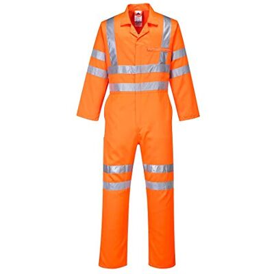 Portwest RT42 – Hi-Vis polyesterbomull Coverall GO/RT, 1 st, XL, orange, RT42ORRXL Portwest RT42 – Hi-Vis polyesterbomull Coverall GO/RT, 1 st, XL, orange, RT42ORRXL