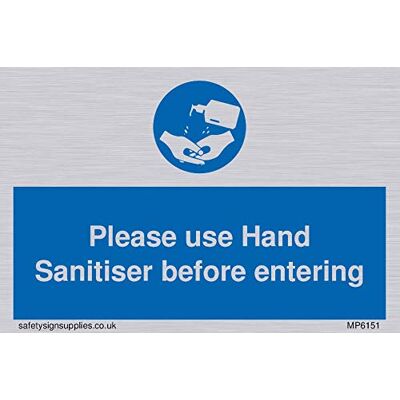 Viking Använd handsanitiser innan du går in Viking Använd handsanitiser innan du går in