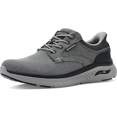 Skechers herr Arch Fit Crosser Ruger, Svart, 10.5 Skechers herr Arch Fit Crosser Ruger, Svart, 10.5