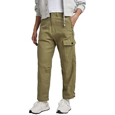 G-STAR RAW Cargo avslappnade byxor för kvinnor, grön (smoke Olive D299-B212), 30, Grön (Smoke Olive D299-b212), 30W G-STAR RAW Cargo avslappnade byxor för kvinnor, grön (smoke Olive D299-B212), 30, Grön (Smoke Olive D299-b212), 30W
