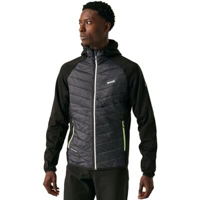 Regatta Andreson VIII Hybrid lätt Softshell-jacka för män – aska – M Regatta Andreson VIII Hybrid lätt Softshell-jacka för män – aska – M
