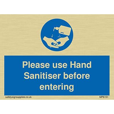 Viking Använd handsanitiser innan du går in Viking Använd handsanitiser innan du går in