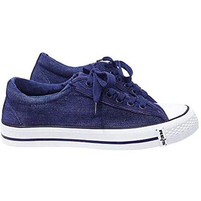 REIS BTRAMJEANS_N45 Grensho sneaker-skor, blå, 45 storlek REIS BTRAMJEANS_N45 Grensho sneaker-skor, blå, 45 storlek