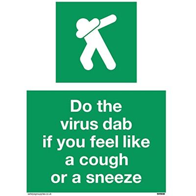 Viking Do the virus dab if you feel like a hoough or a nyse-skylt – vinyl/klistermärke Viking Do the virus dab if you feel like a hoough or a nyse-skylt – vinyl/klistermärke
