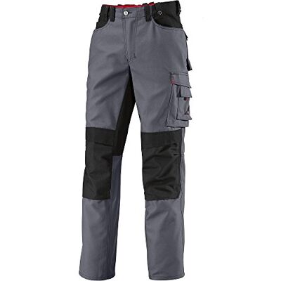 BP Workwear 1789-555-53 arbetsbyxor – elastiskt band på baksidan – midjeveck – normal passform – storlek: 50 n – färg: mörkgrå/svart BP Workwear 1789-555-53 arbetsbyxor – elastiskt band på baksidan – midjeveck – normal passform – storlek: 50 n – färg: mörkgrå/svart