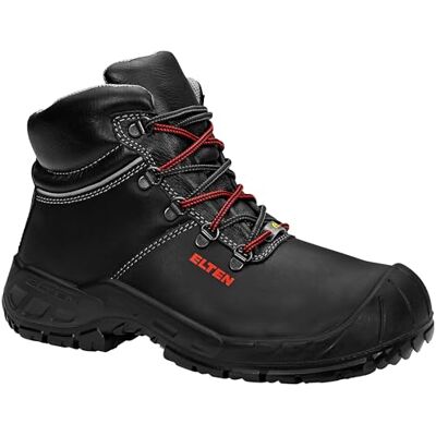 ELTEN herr Säkerhetsskor Renzo Mid Esd S3, Herr, Lätt, Svart, StålhättaSäkerhetssnörstövlar "Rento Mid" ESD S3 storlek 41 ELTEN herr Säkerhetsskor Renzo Mid Esd S3, Herr, Lätt, Svart, StålhättaSäkerhetssnörstövlar "Rento Mid" ESD S3 storlek 41