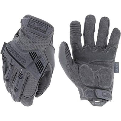 Mechanix Wear Mekanikens användning: M-Pact Taktiska handskar med säker passform, pekskärmskompatibla säkerhetshandskar för män, arbetshandskar med stötskydd och vibrationsabsorption (grå, storlek S) Mechanix Wear Mekanikens användning: M-Pact Taktiska handskar med säker passform, pekskärmskompatibla säkerhetshandskar för män, arbetshandskar med stötskydd och vibrationsabsorption (grå, storlek S)