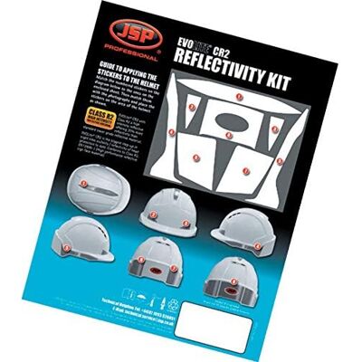 JSP Silver CR2 reflekterande kit för EVOLite paket med 10 ( AHV390-002-900) JSP Silver CR2 reflekterande kit för EVOLite paket med 10 ( AHV390-002-900)