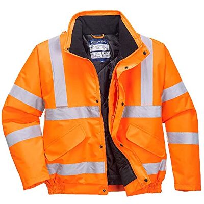 Portwest RT32 varningsskydds-bomberjacka – RT32ORR4XL, Arancione Portwest RT32 varningsskydds-bomberjacka – RT32ORR4XL, Arancione