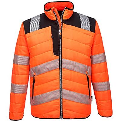 Portwest PW3 Hi-Vis våffeljacka, PW371OBRXXL Portwest PW3 Hi-Vis våffeljacka, PW371OBRXXL