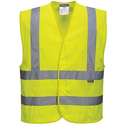 Portwest C370 MeshAir Väst, Regelbunden, Storlek 4XL/5XL, Gul Portwest C370 MeshAir Väst, Regelbunden, Storlek 4XL/5XL, Gul