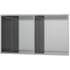 KIBATH Rostfritt stål duschnisch 60x30x90cm - Badrumsförvaring KIBATH Rostfritt stål duschnisch 60x30x90cm - Badrumsförvaring