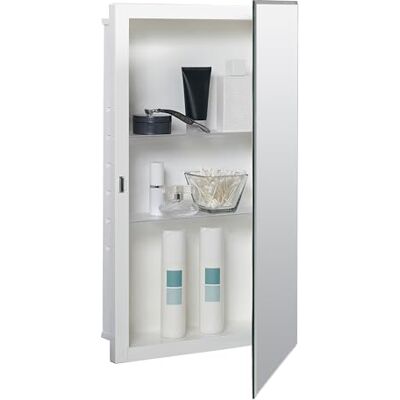 Zenna Home Zenith EMM1027, Prism snedt medicinskåp, ramlös Zenna Home Zenith EMM1027, Prism snedt medicinskåp, ramlös