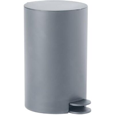 Gedy SHARON toalettpapperskorg med 3L pedal – kompakt papperskorg med avtagbar innerhink, tillverkad av termoplastiska hartser, 15,8 x 19,5 x 25,4 cm, grå Gedy SHARON toalettpapperskorg med 3L pedal – kompakt papperskorg med avtagbar innerhink, tillverkad av termoplastiska hartser, 15,8 x 19,5 x 25,4 cm, grå