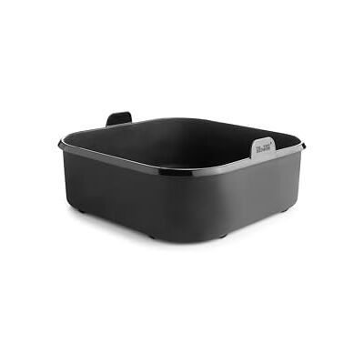 IBILI Fyrkantig behållare för luftfritös 20 x 20 x 7 cm tillverkad av 100% platina silikon IBILI Fyrkantig behållare för luftfritös 20 x 20 x 7 cm tillverkad av 100% platina silikon