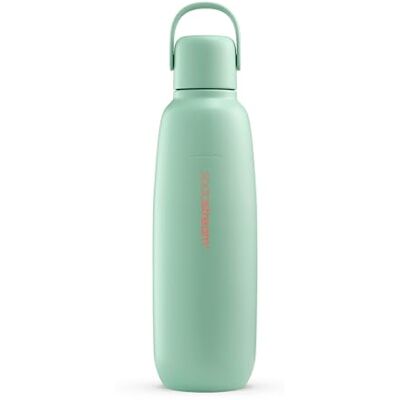 sodastream Fizz & Go Stainless Steel 0,9L Termoflaska, Mint Kompatibel med följande kolsyremaskiner: Enso, Art, Terra, E-Terra, Duo, E-Duo sodastream Fizz & Go Stainless Steel 0,9L Termoflaska, Mint Kompatibel med följande kolsyremaskiner: Enso, Art, Terra, E-Terra, Duo, E-Duo
