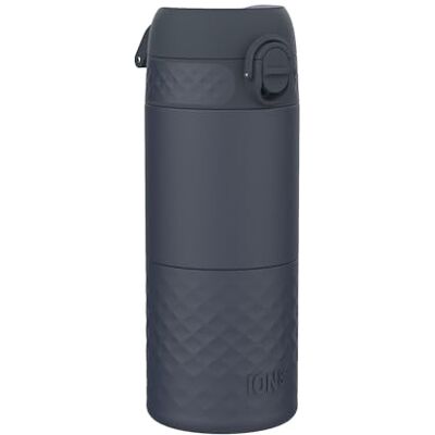 Ion8 Thermosbeker Stål, 360 ml/12 oz, Läcksäker, Trippellås, Säker för Transit, Hygieniskt Lock, Lätt att Rengöra, Perfekt för På Språng, Termos Beker, Rostfritt Stål, Vakuumisolerad, Askblå Ion8 Thermosbeker Stål, 360 ml/12 oz, Läcksäker, Trippellås, Säker för Transit, Hygieniskt Lock, Lätt att Rengöra, Perfekt för På Språng, Termos Beker, Rostfritt Stål, Vakuumisolerad, Askblå