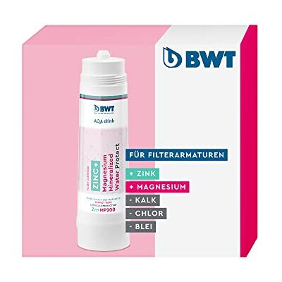 BWT Vattenfilter AQA drink zink + MP200 Filterljus med zink och magnesium vattenfilter dricksvatten filtrerar kalk, klor, bly och koppar BWT Vattenfilter AQA drink zink + MP200 Filterljus med zink och magnesium vattenfilter dricksvatten filtrerar kalk, klor, bly och koppar