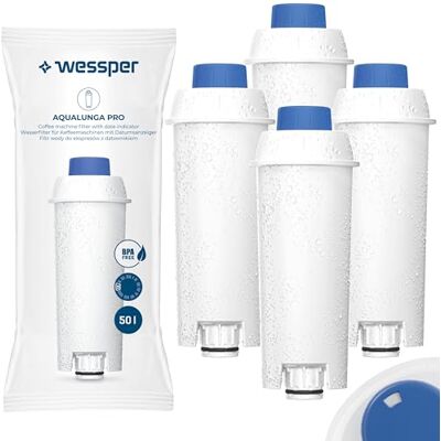 WESSPER DLSC002 Vattensfilter - Vattensfilter för kaffemaskiner WESSPER DLSC002 Vattensfilter - Vattensfilter för kaffemaskiner