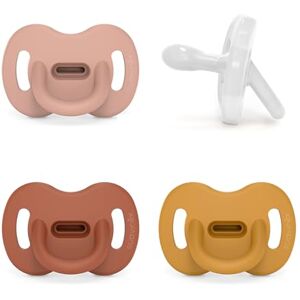 SUAVINEX , silikonnapp 4-pack, för spädbarn 6–18 månader, napp med fysiologisk napp Sx Pro, symmetrisk, supermjuk och flexibel, insomningssnapp, honey, chili, Ocean, Lake SUAVINEX , silikonnapp 4-pack, för spädbarn 6–18 månader, napp med fysiologisk napp Sx Pro, symmetrisk, supermjuk och flexibel, insomningssnapp, honey, chili, Ocean, Lake