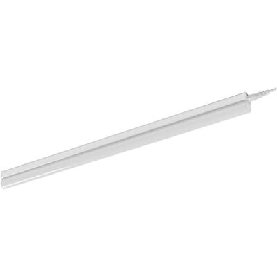 OSRAM BATTEN SENSOR LED läktljus, 60cm, 8W, 900lm, T5-form med varmvitt ljus (3000K), PIR-sensor möjliggör kontaktlös på/av-omkoppling, IP20-skydd, energibesparande OSRAM BATTEN SENSOR LED läktljus, 60cm, 8W, 900lm, T5-form med varmvitt ljus (3000K), PIR-sensor möjliggör kontaktlös på/av-omkoppling, IP20-skydd, energibesparande